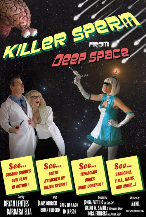 Movie poster for Killer Sperm from Deep Space (2012)