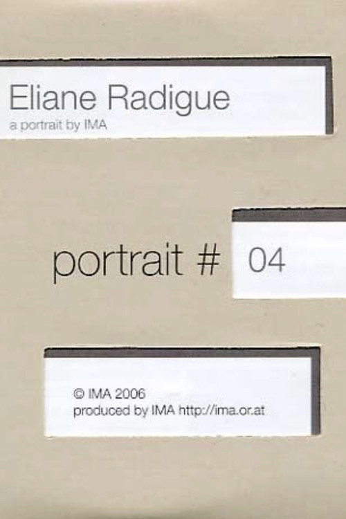 Movie poster for Portrait #04: Eliane Radigue (2006)