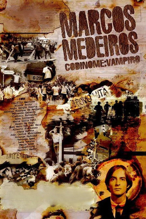 Movie poster for Marcos Medeiros - Codinome Vampiro (2018)