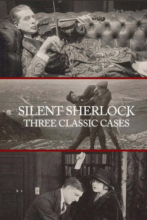 Movie poster for Silent Sherlock: Three Classic Cases (2025)