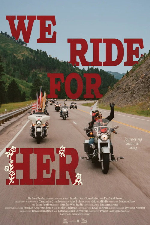 Movie poster for We Ride for Her (2024)