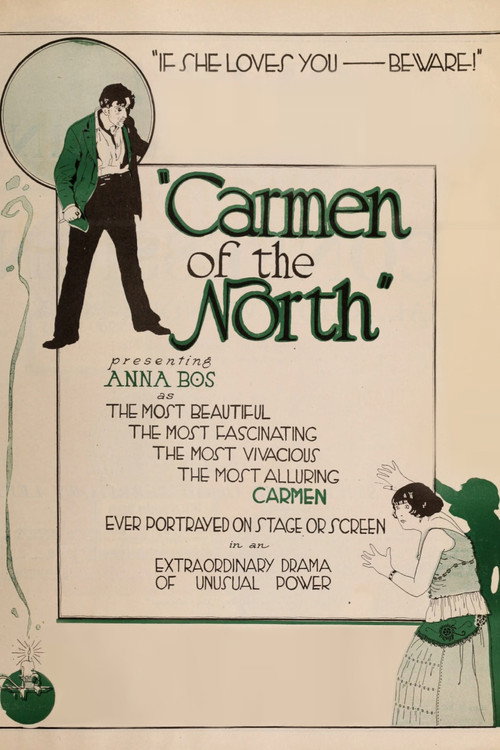 Movie poster for Carmen of the North (1919)