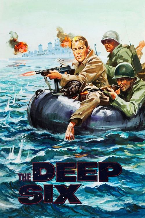 Movie poster for The Deep Six (1958)