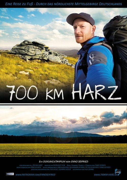Movie poster for 700 km Harz - Zu Fuß durch das nördlichste Mittelgebirge Deutschlands (2018)