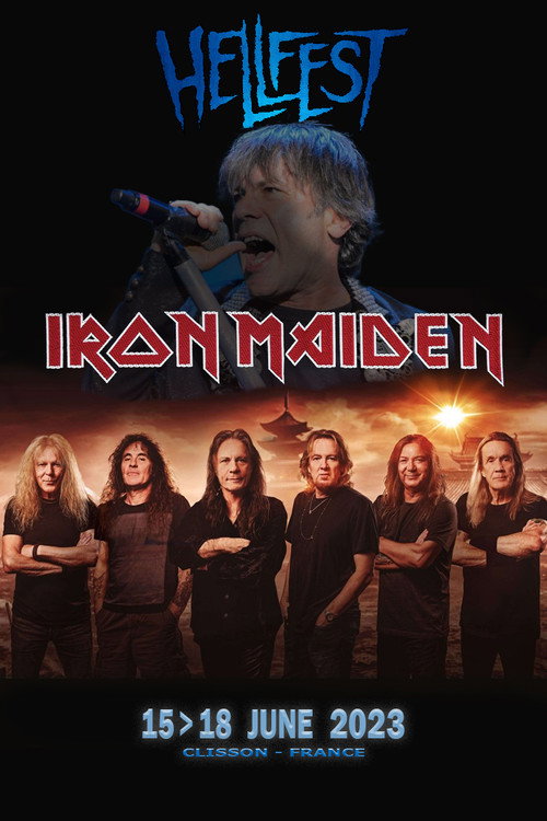 Movie poster for Iron Maiden - Hellfest 2023 (2023)