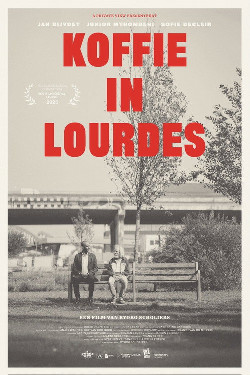 Movie poster for Koffie in Lourdes (2025)