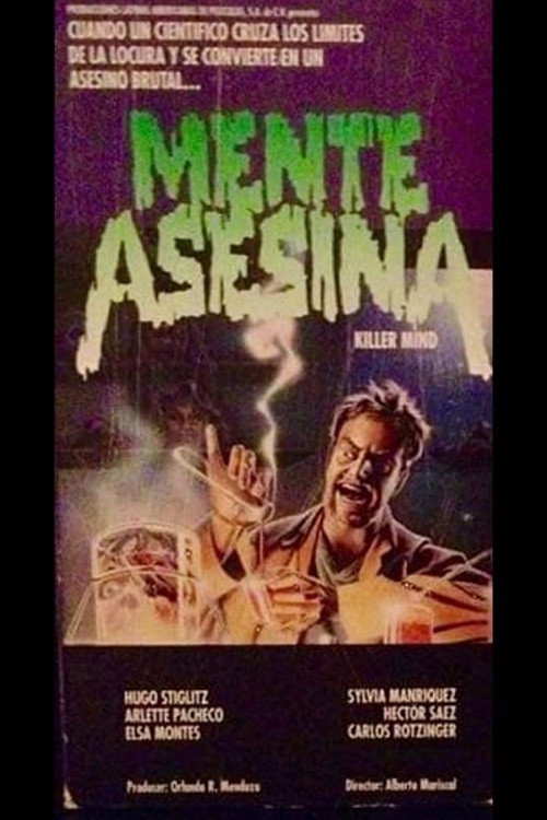 Movie poster for Killer Mind (1987)
