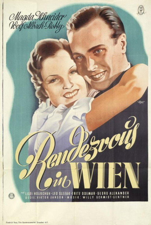 Movie poster for Rendezvous in Wien (1936)