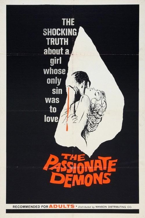 Movie poster for The Passionate Demons (1961)