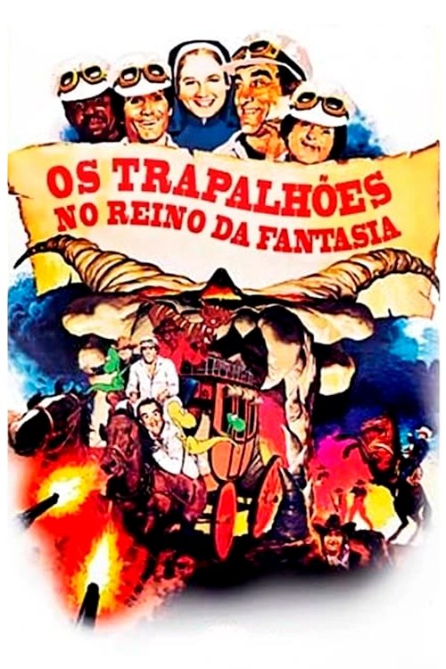Movie poster for Os Trapalhões no Reino da Fantasia (1985)