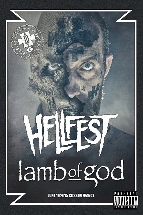 Movie poster for Lamb of God: Hellfest 2015 (2015)
