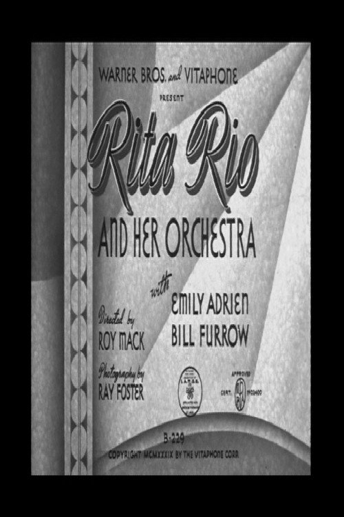 Movie poster for Rita Rio and Her Orchestra (1939)