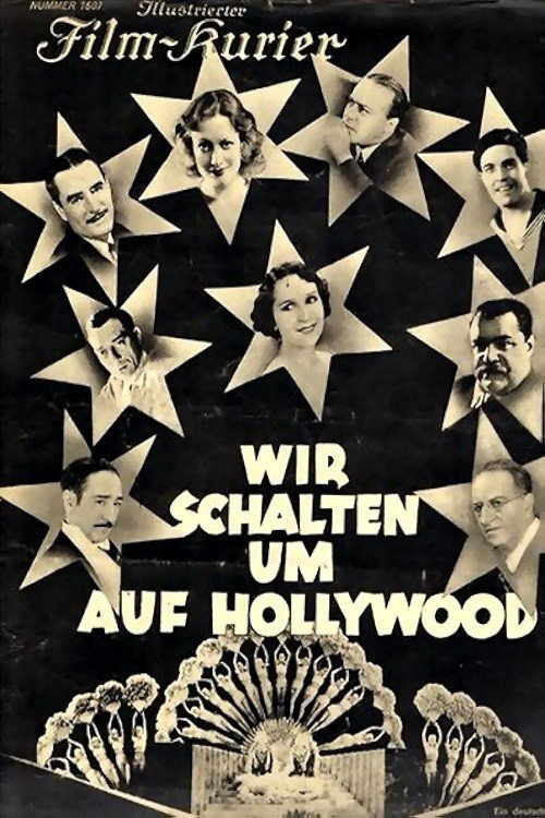 Movie poster for We’re Switching to Hollywood (1931)