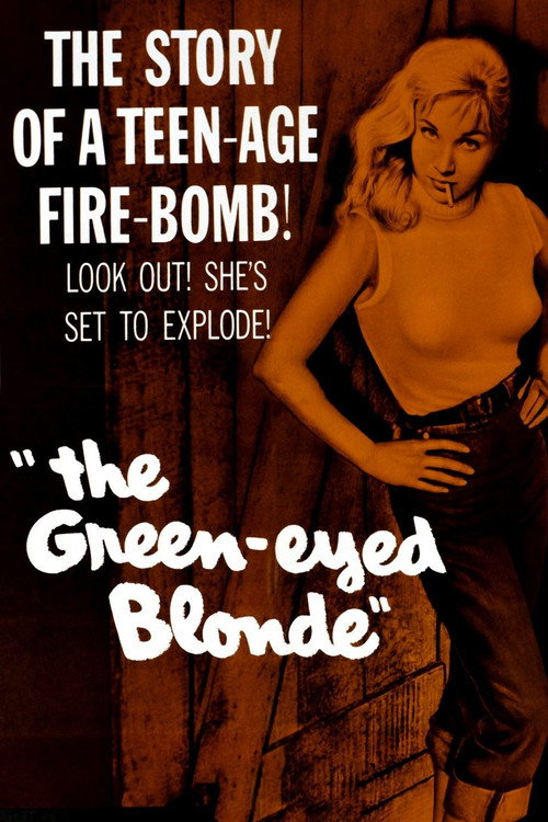 Movie poster for The Green-Eyed Blonde (1957)