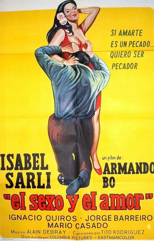 Movie poster for El sexo y el amor (1974)