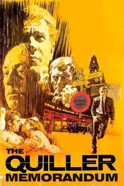 Movie poster for The Quiller Memorandum (1966)