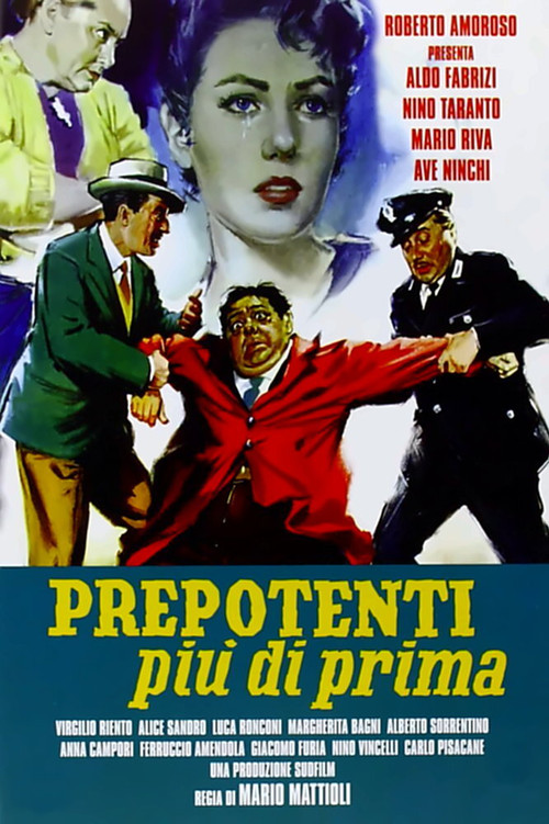Movie poster for Prepotenti più di prima (1959)