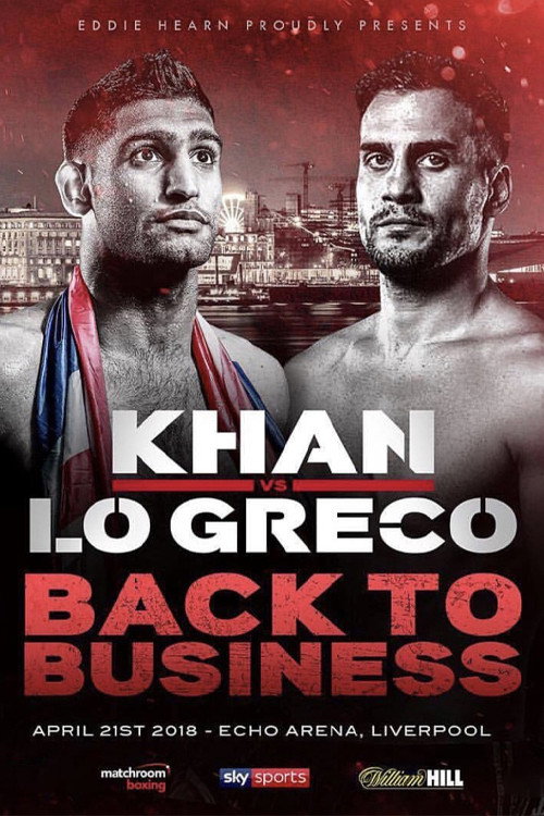 Movie poster for Amir Khan vs. Phil Lo Greco (2018)