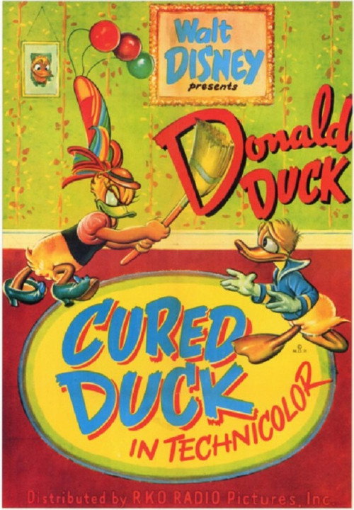 Movie poster for Cured Duck (1945)