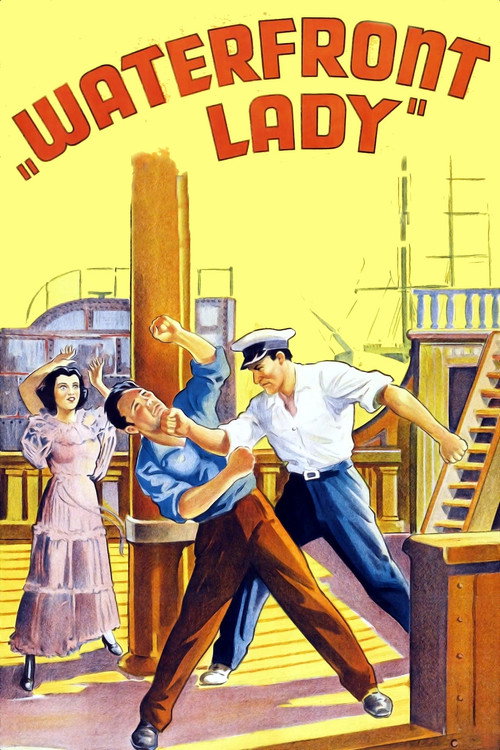 Movie poster for Waterfront Lady (1935)