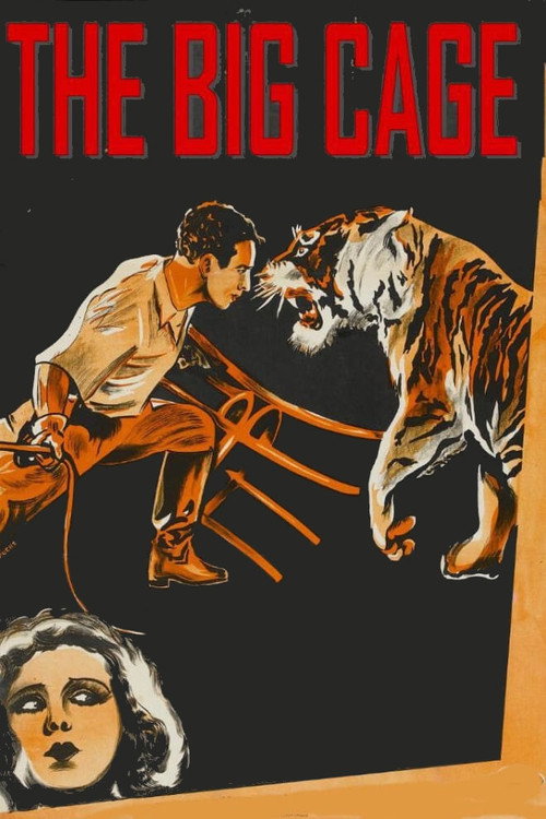 Movie poster for The Big Cage (1933)