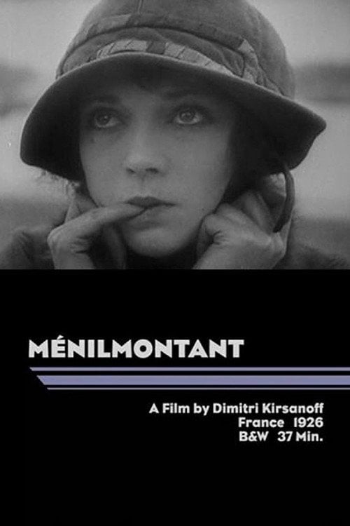 Movie poster for Ménilmontant (1926)