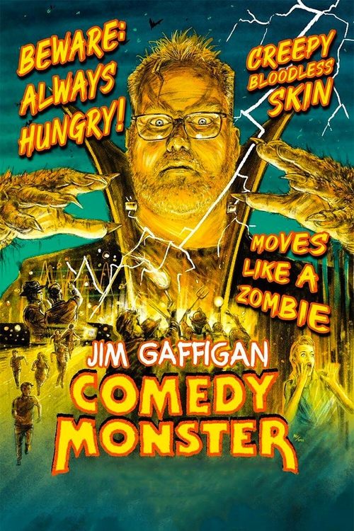 Movie poster for Jim Gaffigan: Comedy Monster (2021)