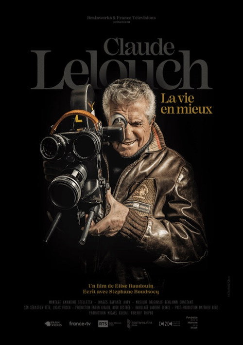 Movie poster for Claude Lelouch, la vie en mieux (2025)