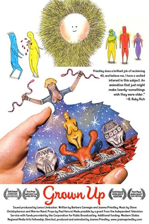 Movie poster for Grown Up (1993)