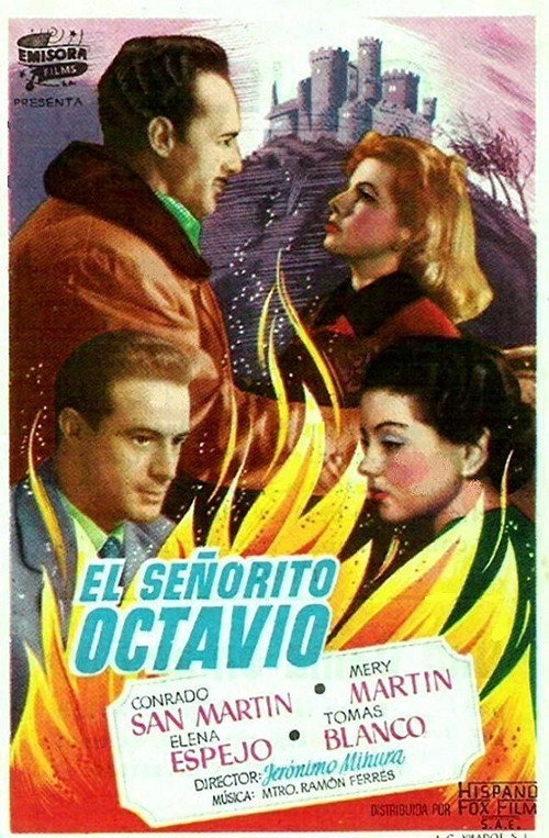 Movie poster for El señorito Octavio (1950)