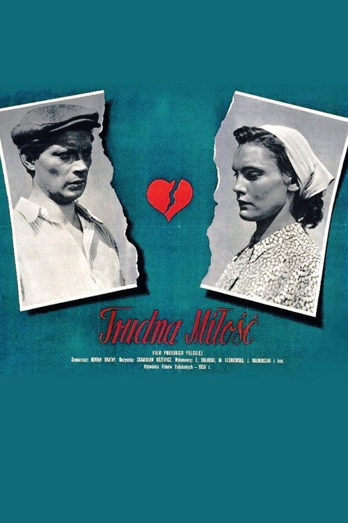 Movie poster for Difficult Love (1954)