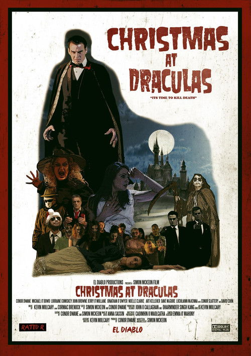 Movie poster for Christmas at Dracula's (2015)