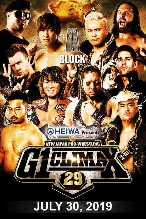 Movie poster for NJPW G1 Climax 29: Day 11 (2019)