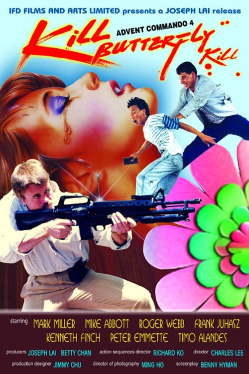 Movie poster for American Commando 6: Kill Butterfly Kill (1987)