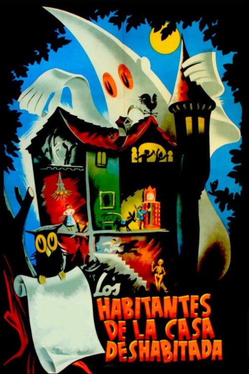 Movie poster for Los habitantes de la casa deshabitada (1946)