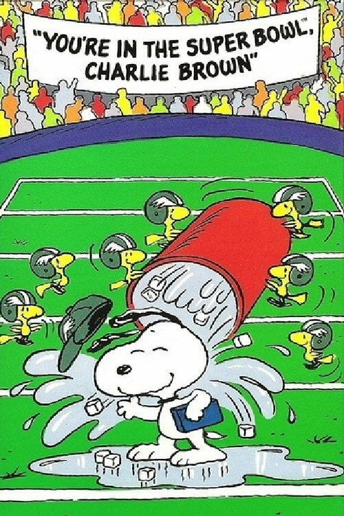 Movie poster for You're in the Super Bowl, Charlie Brown! (1994)
