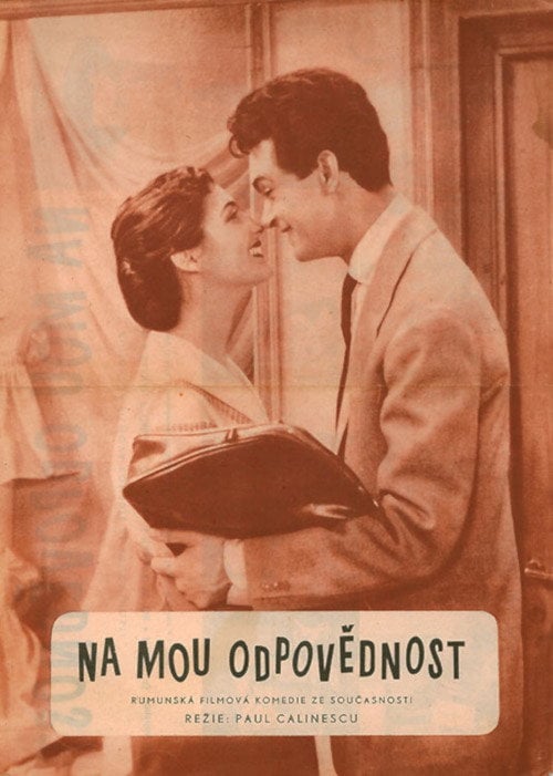 Movie poster for On My Responsibility (1956)