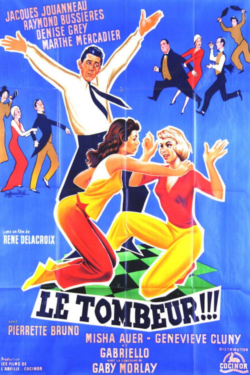Movie poster for Le Tombeur !!! (1958)
