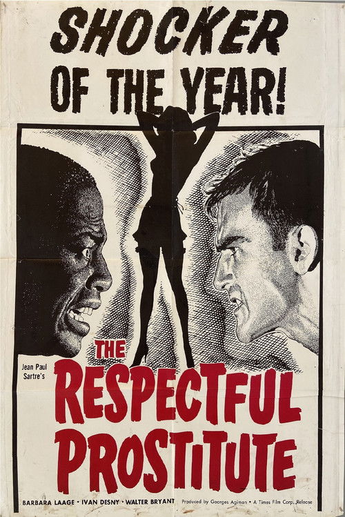 Movie poster for The Respectful Prostitute (1952)