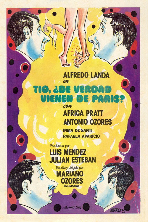 Movie poster for Uncle, Are You Really Coming From Paris? (1975)