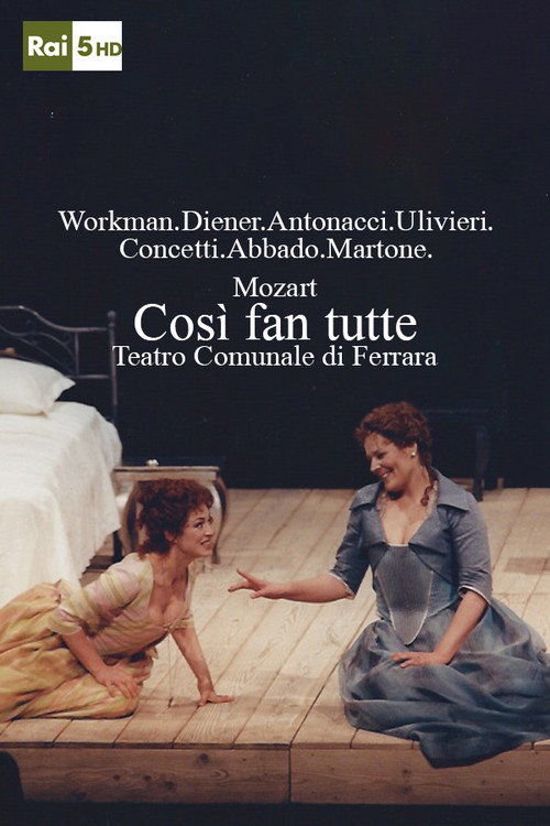 Movie poster for Così Fan Tutte - Teatro Comunale di Ferrara (2000)
