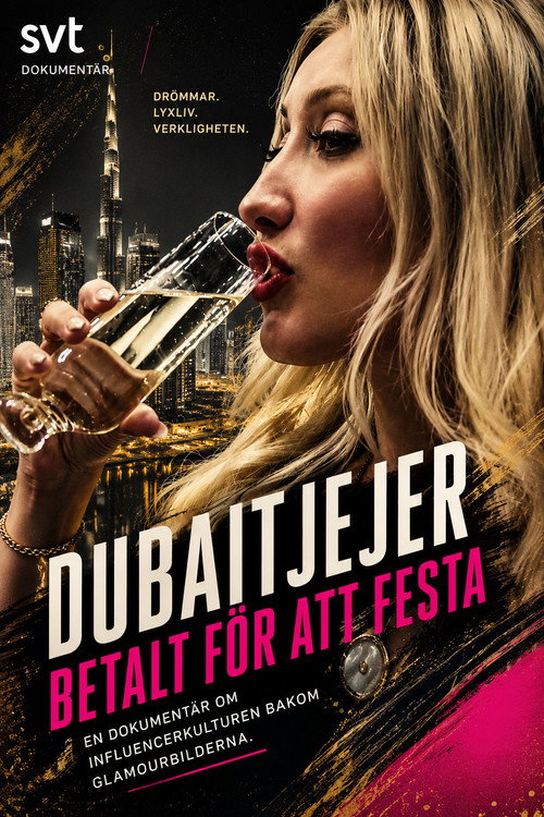 Movie poster for Dubaitjejer - Betalt för att festa (2019)
