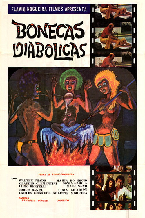 Movie poster for Bonecas Diabólicas (1975)
