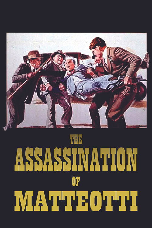 Movie poster for The Assassination of Matteotti (1973)