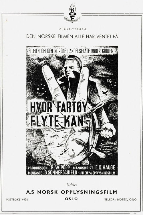 Movie poster for Hvor fartøy flyte kan (1948)