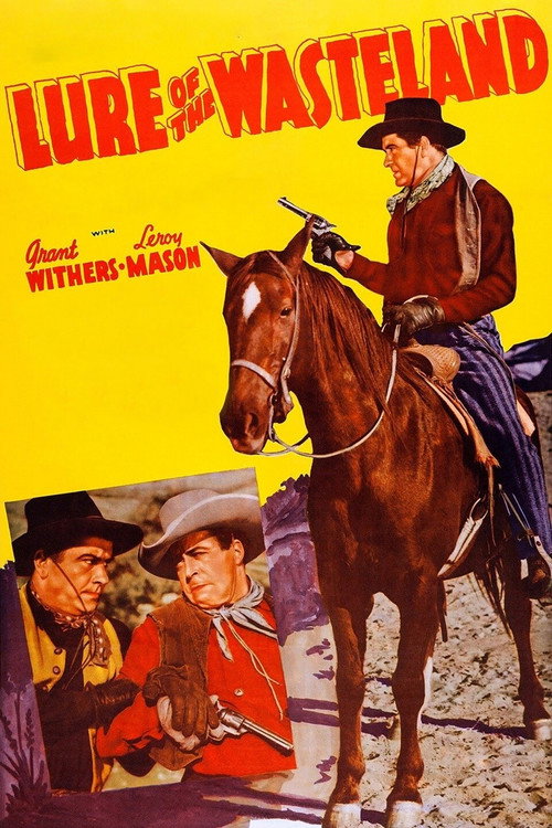 Movie poster for Lure of the Wasteland (1939)