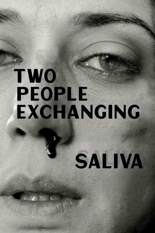 Movie poster for Two People Exchanging Saliva (2025)