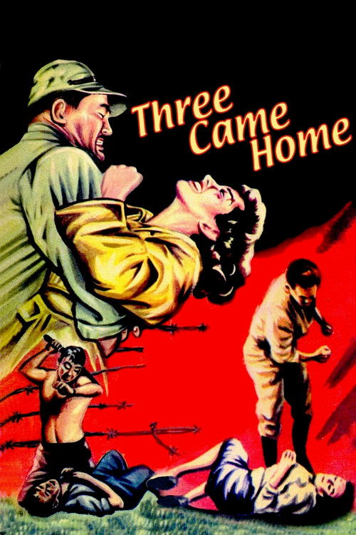 Movie poster for Three Came Home (1950)