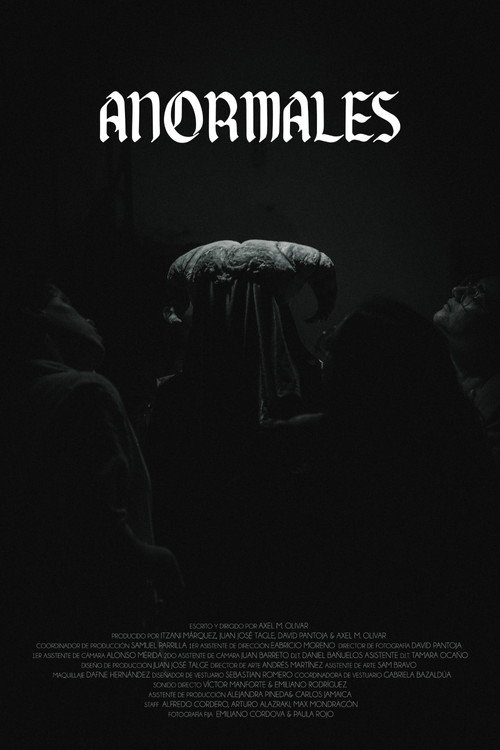 Movie poster for ANORMALES (2024)