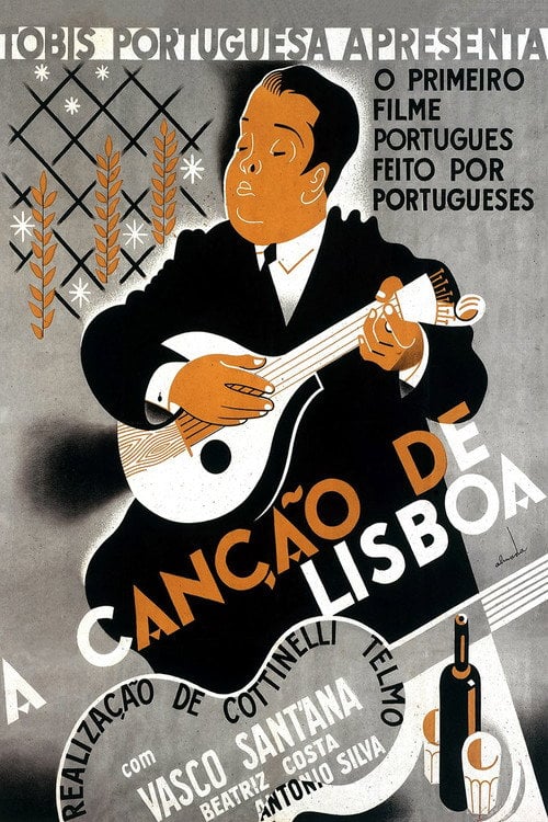 Movie poster for A Song of Lisbon (1933)